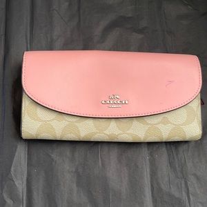 Coach signature wallet